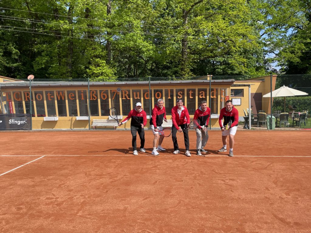 Mannschaft H50 des TC Rot-Weiß Rudolstadt